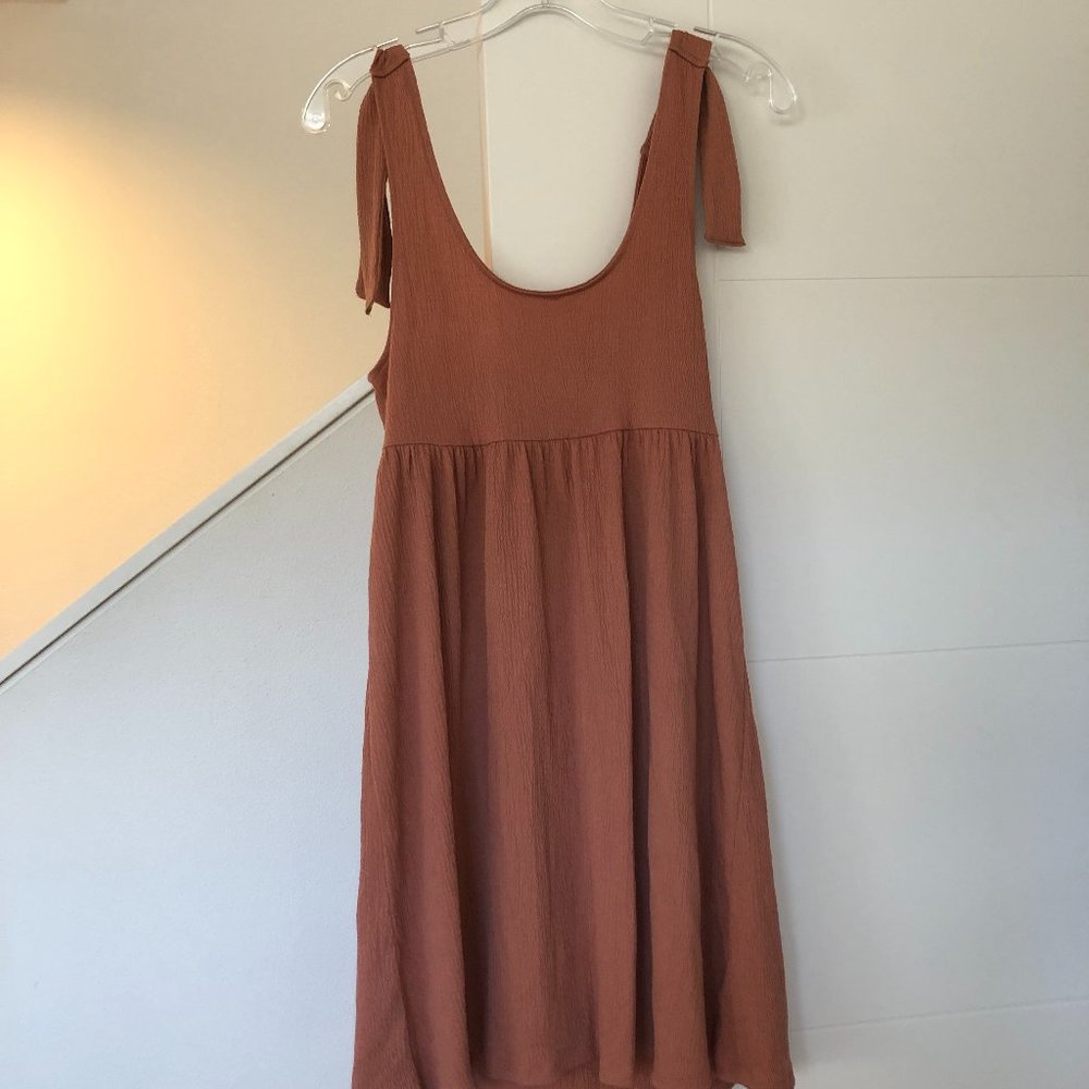 Wild Fable Casual Dress Burnt Orange Size M